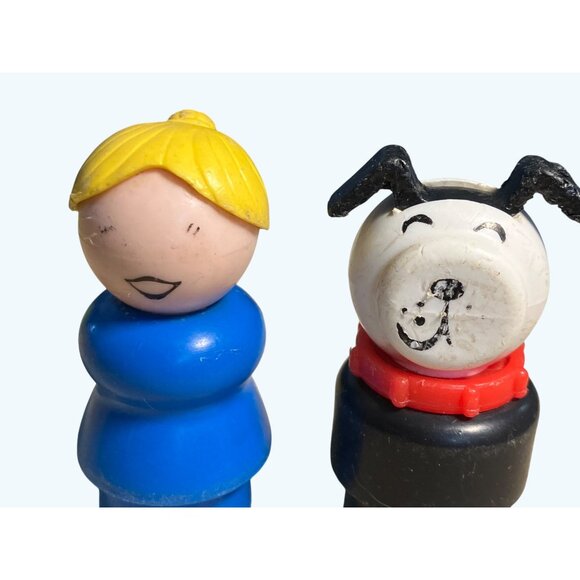 Vintage Fisher-Price Little People Figures & Accessories Set - Picture 9 of 11